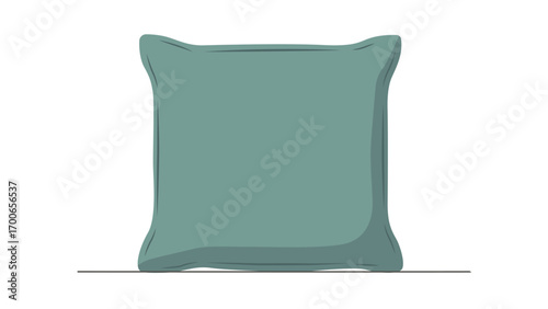 A clean, flat vector illustration of a gray sack or bag, representing dry goods, cement, sand, and other bulk materials.