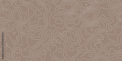 Abstract topographic contours map background, Topography map background. Topographic map patterns, topography line map. Vintage outdoors style.