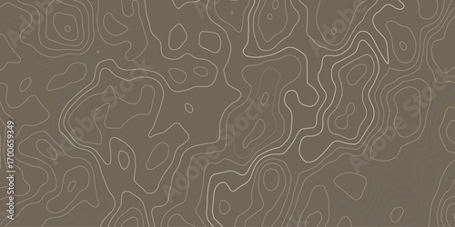 Abstract topographic contours map background, Topography map background. Topographic map patterns, topography line map. Vintage outdoors style.