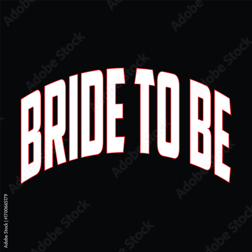Bride to be - Black hand lettered quote with diamond ring for greeting card, gift tag, label, wedding sets. Groom and bride design.