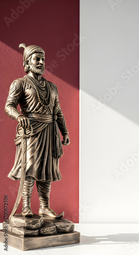 Dramatic Equestrian Statue of the Maratha Warrior King, Chhatrapati Shivaji Maharaj