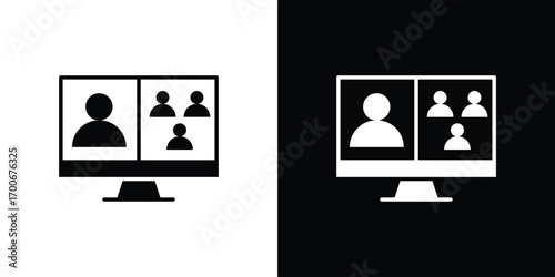 Webinar icon Concept. vector design and illustration.