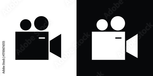 Video icon Concept. vector design and illustration.