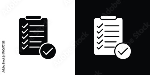 Survey icon Concept. vector design and illustration.