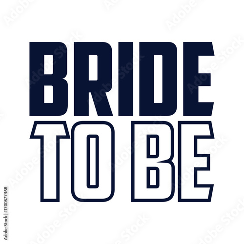 Bride to be - Black hand lettered quote with diamond ring for greeting card, gift tag, label, wedding sets. Groom and bride design.