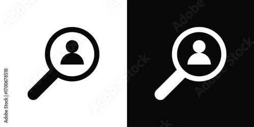 Recruitment icon Concept. vector design and illustration.