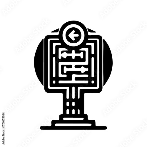 Icon of digital wayfinding kiosk