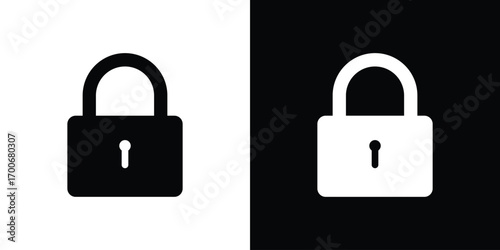 Lock icon Concept. vector design and illustration.