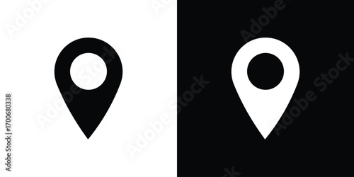 Location icon Concept. vector design and illustration.