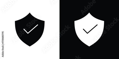 Insured icon Concept. vector design and illustration.