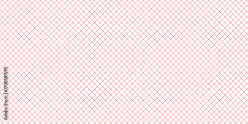 Seamless metal chain link fence vector pattern, diamond lattice wire mesh background.