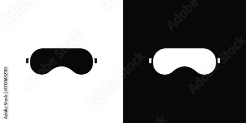 Eye mask icon Concept. vector design and illustration.