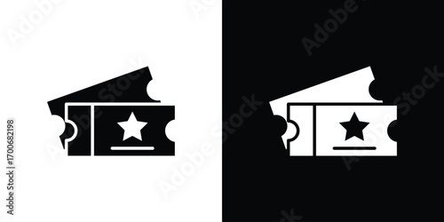 Event ticket icon Concept. vector design and illustration.