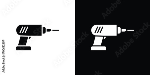 Drill icon Concept. vector design and illustration.