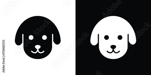 Dog icon Concept. vector design and illustration.