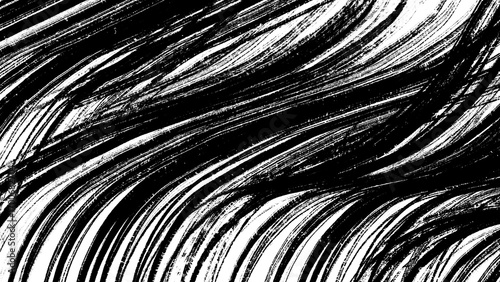 Black and White Abstract Grunge Scratch Texture Background