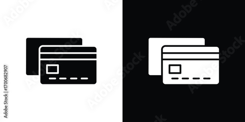 Credit card icon Concept. vector design and illustration.