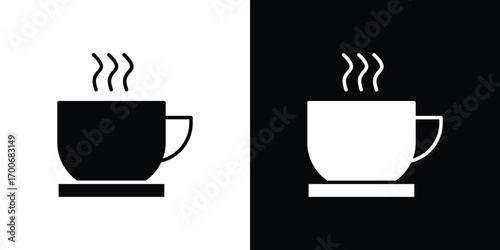 Coffee icon Concept. vector design and illustration.