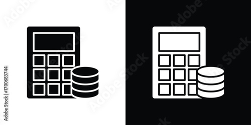 Budget icon Concept. vector design and illustration.