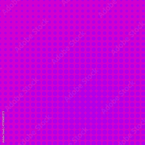 Vibrant Magenta and Purple Halftone Dot Gradient Pattern Abstract Background Texture