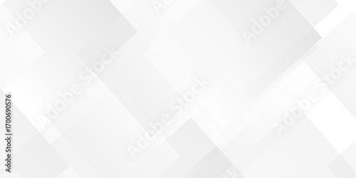 Abstract white and gray overlap triangle geometric technology design. minimal rectangle randomly arranged white lines transparent web square background. overlap web template presentation design.	
