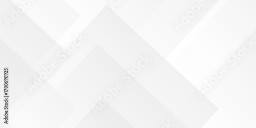 Abstract white and gray overlap triangle geometric technology design. minimal rectangle randomly arranged white lines transparent web square background. overlapping web template presentation design.	