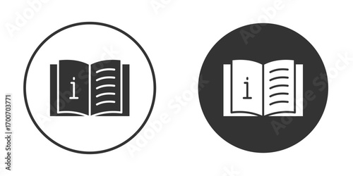 User guide icon clipart flat designs. illustration vectors