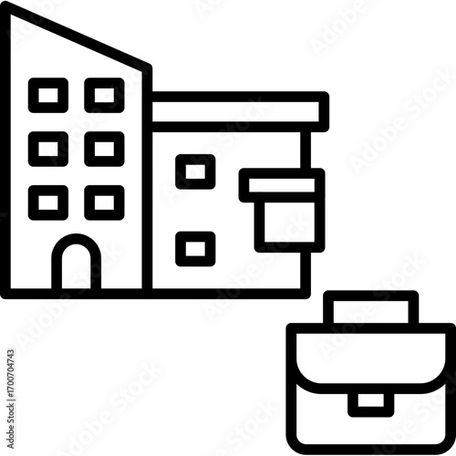 Office Block Icon