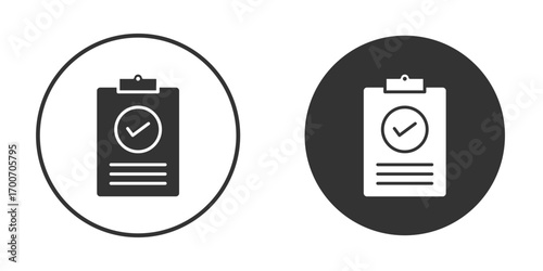 Result icon clipart flat designs. illustration vectors