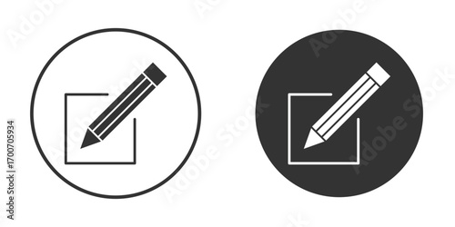 Register icon clipart flat designs. illustration vectors