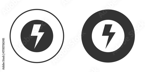 Power icon clipart flat designs. illustration vectors