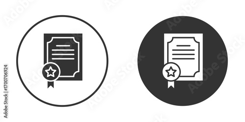 Patented icon clipart flat designs. illustration vectors