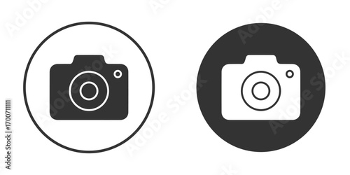 Camera icon clipart flat designs. illustration vectors