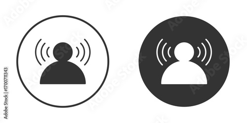 Brand awareness icon clipart flat designs. illustration vectors