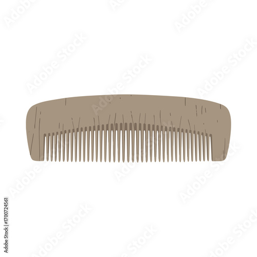 Handmade neem wood comb