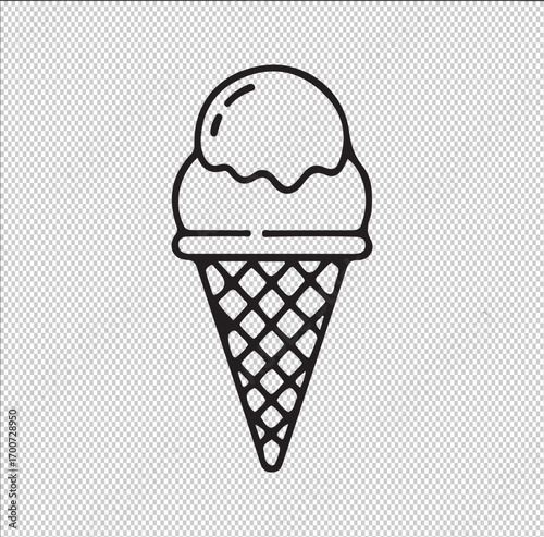 Ice Cream Cone Icon