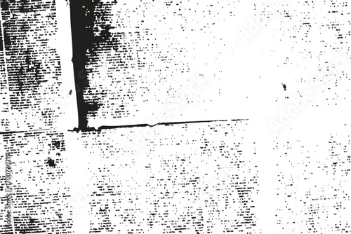 Abstract seamless pattern texture Newspaper grunge texture old vintage newspaper. Vector white and black newspaper paper grunge pattern old aged texture.