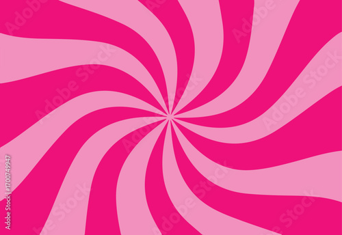 Pink swirl background. Retro groovy background for design and wallpaper. Pink Background design