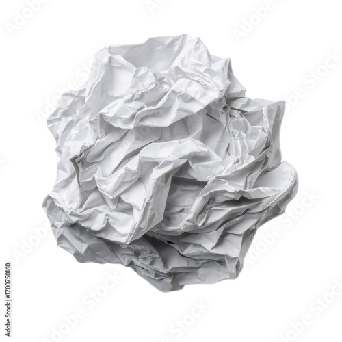 A white piece of paper with a hole in the middle