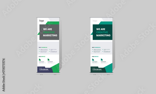 Creative Business Solution Roll-Up Banner