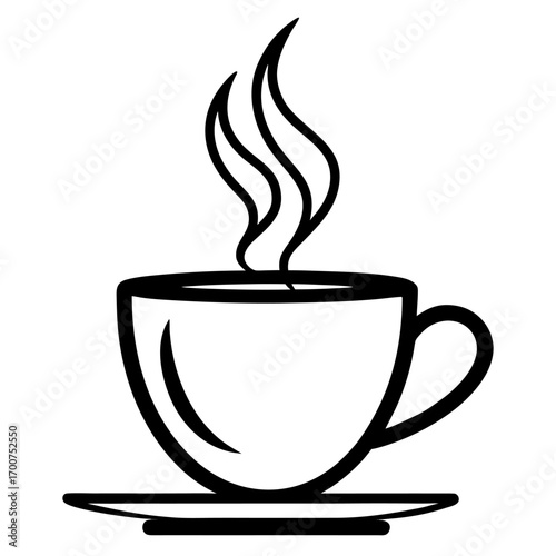 cup of hot coffee