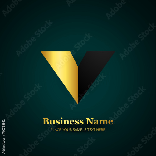 V logo design Free Download V logo design - GFXLoad
