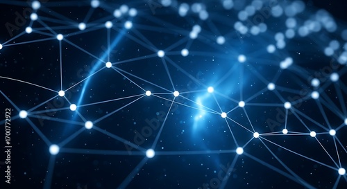 Global Network Connections Abstract Digital Futuristic Background Displaying Connectivity