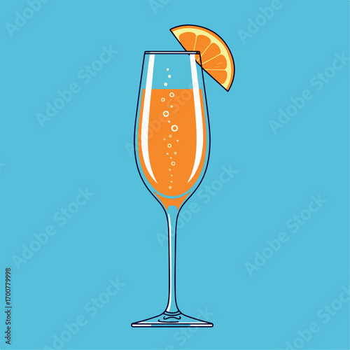 illustration, orange, drink, aperol, glass, alcohol, vector, beverage, bar, summer, isolated, aperitif, citrus, juice, lemonade, fizzy, ice, fruit, hand drawn, fresh, liquid, tropical, restaurant, coc