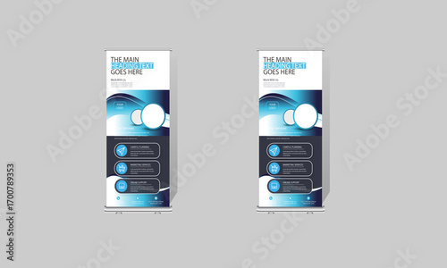  Business Solution Roll-Up Banner