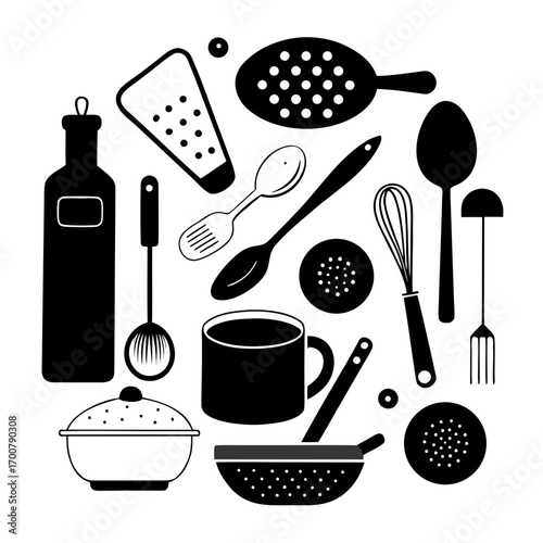 kitchen utensils set