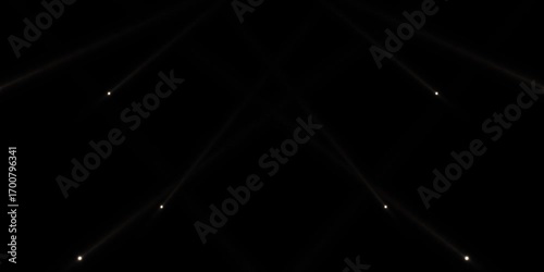 Party Flash Lights. Yellow flashes of light Video Background.