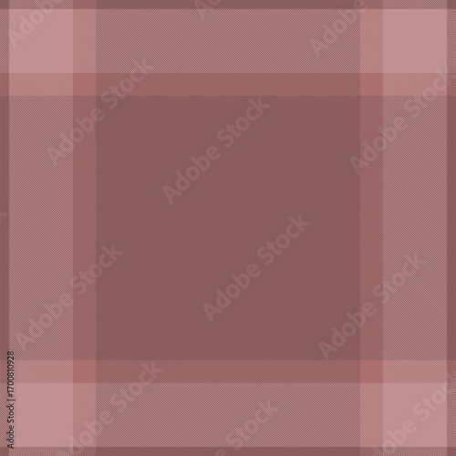 Cute plaid tartan vector, tracery fabric texture seamless. 2025 pattern background textile check in red and rosy brown colors.
