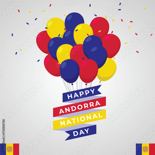 ANDORRA Background for Festivals and National Days Celebrations