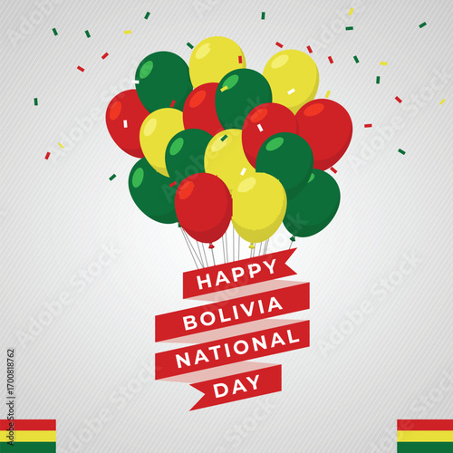 BOLIVIA Background for Festivals and National Days Celebrations